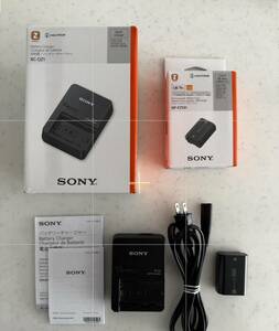 SONY 純正充電器&バッテリー　BC-QZ1 NP-FZ100 中古美品