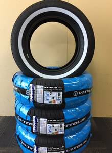 195/65R15 4本セット【新品未開封品】ホワイトリボンタイヤ VITOUR（ヴィツァー） 在庫有り！当日発送可！ プリウス・ヴォクシーなど