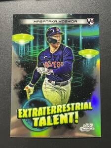 吉田正尚 2023 Topps Cosmic Extraterrestrial Talent Refractor Insert Masataka Yoshida Rookie Card NBAカード