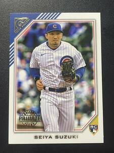 250枚限定 鈴木誠也 2022 Topps Gallery Private Issue Rookie Card MLBカード Seiya Suzuki 