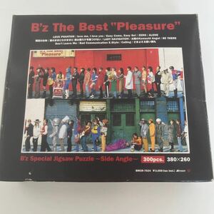 B'zThe Best pleasure サイドアングル　パズル　300ピースCD 盤 ビーズ非売品l-1265