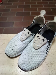 ★28★エアウーブン　woven 小さめ27〜 　裏原 スニーカー NIKE ナイキ　スリッポン　サイドゴア