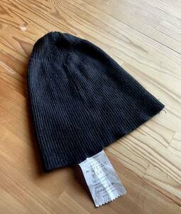 Sasquatchfabrix ニットキャップ アンゴラ混 ニット帽 黒 06AW サスクアッチファブリックス 日本製