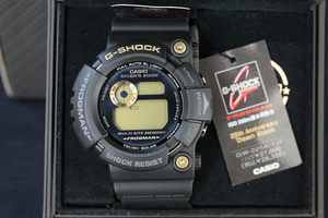 未使用極上品　25周年記念　G-SHOCK　FROGMANフロッグマン　GW-225A-1JF　タフソーラー　200m防水