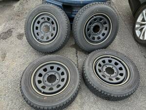 ジムニー 中古スタッドレス ホイール付き4本セット Dynapro I cept 175/80R16 JB23 JB64