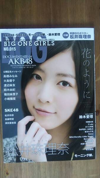(ZG‐3) BIG ONE GIRLS NO.015 (SCREEN特編版) AKB48 SKE48 鈴木愛理 モーニング娘。