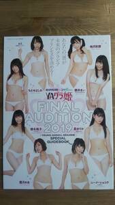 （X‐3144）　ヤングアニマル　2018年22号別冊付録　ＹＡグラ姫FINAL AUDITION 2019 SPECIAL GUIDEBOOK 　櫻井まい　椎名桃子　霜月めあ他