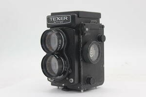 【返品保証】 TEXER Auto Mat 75mm F3.5 Selby Telephoto Lens 1.5x 二眼カメラ s4323