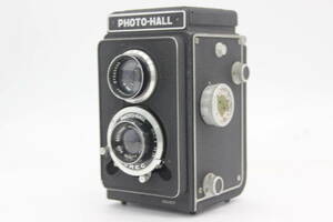 【訳あり品】 Photo-Hall Berthiot 75mm F4.5 二眼カメラ s4325