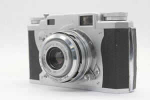 【返品保証】 コニカ Konica II B-m Konishiroku Hexar 45mm F3.5 レンジファインダー カメラ s4356