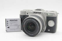 【返品保証】 ペンタックス Pentax Q10 SR smc pentax 5-15mm F2.8-4.5 バッテリー付き ミラーレス一眼 s4434_画像1