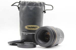 【返品保証】 タムロン Tamron SP AF MACRO 90mm F2.8 キャノンマウント 前後キャップ ケース付き レンズ s5159