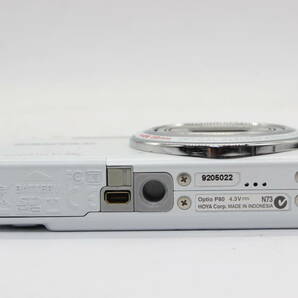 【返品保証】 ペンタックス Pentax Optio P80 ホワイト 4x Zoom バッテリー付き コンパクトデジタルカメラ s5209の画像7