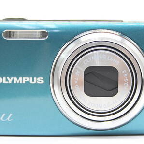 【返品保証】 オリンパス Olympus μ 1060 ブルー 7x バッテリー付き コンパクトデジタルカメラ s5245の画像2
