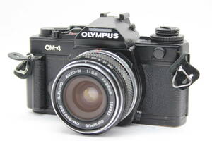 【返品保証】 オリンパス Olympus OM-4 ブラック G.ZUIKO AUTO-W 28mm F3.5 ボディレンズセット s5361
