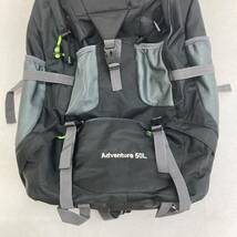 No.2152【★1円～】FREE KNIGHT バックパック Adventure 50L リュック デイパック 中古品_画像2