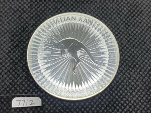 31.1グラム 2022年 (新品) オーストラリア 「カンガルー」 純銀 1オンス 銀貨