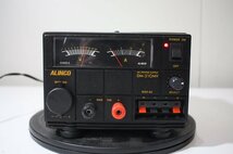 KKB87【通電OK現状品】 ALINCO DM-310MV DC POWER SUPPLY_画像3