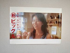 激レア！サントリー SUNTORY ビックル B2 販促 ポスター 松たか子 非売品