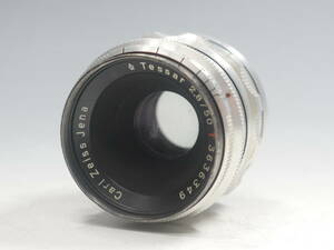 ◆Carl Zeiss Jena【Tessar 2.8/50 T】エグザクタマウント？USED品 カールツァイス テッサー 50mm f:2.8