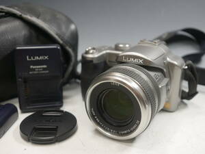 ◆Panasonic LUMIX【DMC-FZ50】1010万画素 光学12倍 デジタルカメラ 充電器・革ケース付属 パナソニック ルミックス