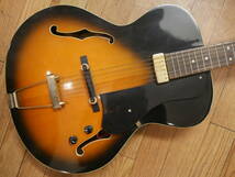 ◆Aria【FA-650CE】フルアコースティックギター USED品 アリア フルアコ /Gibson ES-125風_画像2