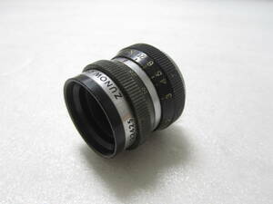 No.020 ZUNOW cine 13mm F1.9 Dマウント アンティーク ジャンクレンズ 動作未確認 レターパック可