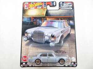 No.089 HOT WHEELS PREMIUM MERCEDES-BENZ 300 SEL 6.8 AMG BOULEVARD 54