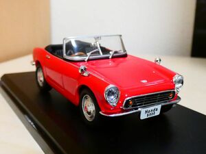 国産 名車コレクション 1/43 ホンダ S500 1963 赤 アシェット 旧車 クラシックカー ミニカー Ｌ