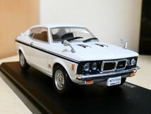 国産 名車コレクション 1/43 三菱 ギャラン GTO 1970 白 アシェット 旧車 クラシックカー ミニカー Ｌ_画像1