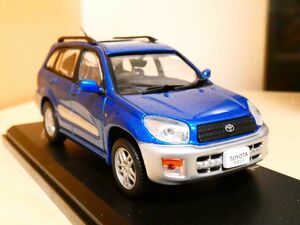 国産 名車コレクション 1/43 トヨタ RAV4 2001 青 ② アシェット 旧車 クラシックカー ミニカー Ｌ