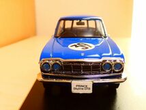 国産 名車コレクション 1/43 日産 プリンス スカイライン GTB レーシング 1964 青 ③ アシェット 旧車 クラシックカー ミニカー X_画像3