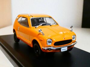 国産 名車コレクション 1/43 ホンダ Z 1970 オレンジ アシェット 旧車 クラシックカー ミニカー S1