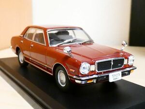 国産 名車コレクション 1/43 トヨタ コロナ マークⅡ 1976 茶色 アシェット 旧車 クラシックカー ミニカー S1