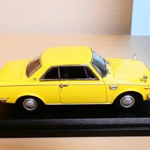 国産 名車コレクション 1/43 トヨタ 1600GT 1967 黄色 ② アシェット 旧車 クラシックカー ミニカーの画像5