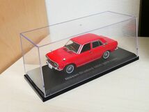 国産 名車コレクション 1/43 日産 ブルーバード 1600 SSS 1969 赤 ③ アシェット 旧車 クラシックカー ミニカー S1 nissan bluebird_画像7