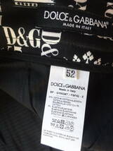 未着品　ドルチェ＆ガッパーナ　黒色　Ｄ＆Ｇ　ショートパンツ　52　　ｄ38ｇ52_画像5