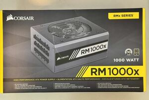 CORSAIR RM1000x — 1000W 80 PLUS Gold 認証フルモジュラー電源