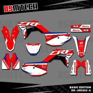 【国内在庫！即納！送料無料】 CRF250R 2018-2021 グラフィック デカール セット ⑦