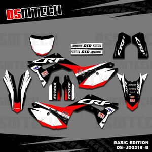 【国内在庫！即納！送料無料】 CRF250R 2018-2021 グラフィック デカール セット ⑧