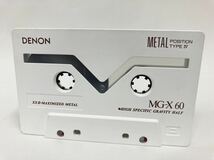DENON MG-X 60 メタルポジション TIPEⅣ カセットテープ_画像3