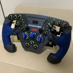 FANATEC Podium Racing Wheel F1 PS4 PS5 PC ステアリングホイールのみ QR1付き フォーミュラステアリング Steering