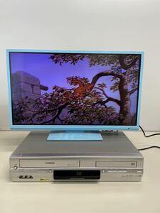 TOSHIBA 東芝 VTR 一体型 DVDビデオプレーヤー SD-V700 ビデオデッキ 本体のみ　再生確認済み　 中古品