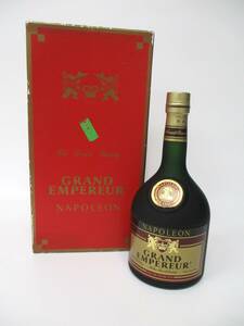 【12-25】未開栓 GRAND EMPEREUR グランドエンペラー ナポレオン 古酒 ブランデー 700ml 40%