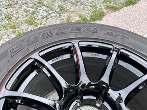 送料無料タイヤホイール4本セットRAYSグラムライツ 57トランスX レブリミット 18×9J