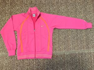 Nike Nike lady's jersey jacket pink M size regular goods free shipping 