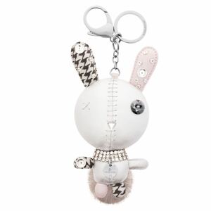 新品　SWAROVSKI スワロフスキー　キーホルダー　 バッグチャーム ウサギ　ぬいぐるみ