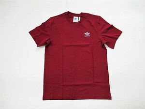 2567 新品！アディダスオリジナルス（adidas）Tシャツ【Ｌ】エンジ系