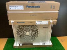 未使用品 Panasonic パナソニック 2023年 ルームエアコン エオリア 6畳 CS-223DFL+CU-223DFL【9】_画像1