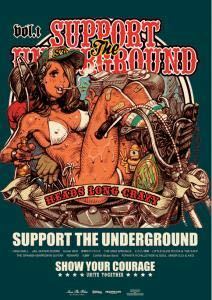 ロッキンジェリービーン support the underground 2 Offset Print Poster ポスター 新品 erostika エロスティカ Rockin'Jelly Bean 正規品